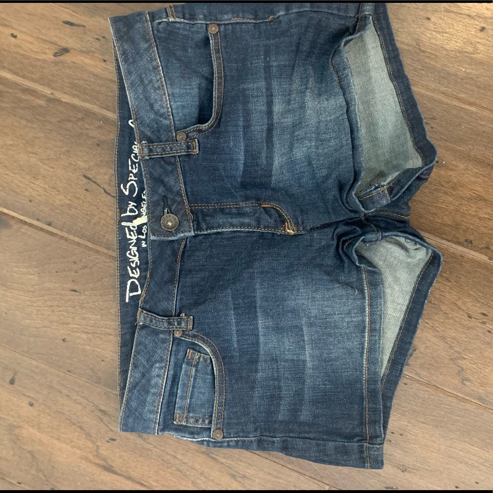 Dark Jean shorts